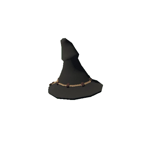 Wizard Hat 08 Black